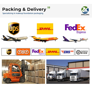 Khuyến mại Lotion chai thủy tinh với hình dạng tam giác nền tảng bao bì mỹ phẩm bơm chai - Product Image 5