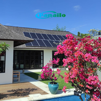 Haute efficacité 640w-660W puissance Mono demi-cellule panneau solaire monocristallin 600W Pv Module 10 ans de garantie