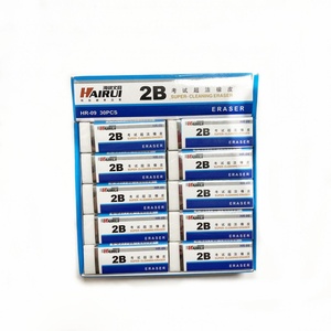 Borrador Blanco 2B de Gran Tamaño y Calidad Premium, Borrador Suave para Estudiantes, Borrador de Lápiz para Oficina y Escuela - Product Image 2