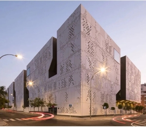 Moderno elegante <span class=keywords><strong>vetro</strong></span> esterno pareti in alluminio resistente in lega per grandi edifici ville alberghi esterni - Product Image 4