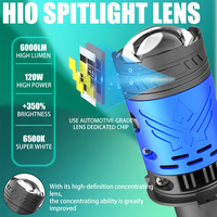 Super Luminosité F90 Mini 12OW 12000LM Étanche 12V Nouveau Modèle Mini Lentille Phare