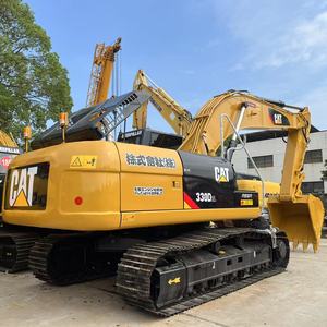 Excavadora de cadenas CAT 330D2L usada, de bajo consumo de combustible, alto rendimiento original, cabina cómoda, equipo de construcción pesada. - Product Image 4
