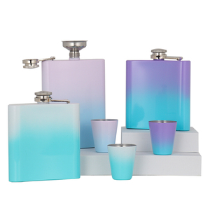 Bộ Quà Tặng Bình Đựng Rượu Cá Tính Quà Tặng Tiệc Tùng Bộ Bình Đựng Rượu Hông Bằng Thép Không Gỉ 6Oz 7Oz 8Oz - Product Image 4