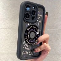 Étui Musical pour iPhone 17 16 15 14 13 12 11 Pro Max XS X XR 8 7 6S 6 Plus SE – Coque Antichoc en Silicone Liquide Souple