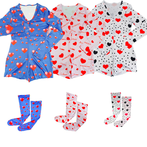 2024Mom Lover Love Pink Heart Valentines Day <strong>Women</strong> Onesie Adult Onesie Pls for <strong>Women</strong> <strong>Onsies</strong> With Matching Socks Adult Onesie - Product Image 4
