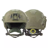 Casque de sécurité tactique d'extérieur à coupe haute avec protection balistique PE Aramid Fast Wendy