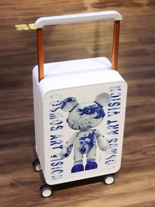 स्टार भालू नया ट्रोली केस राष्ट्रीय ज्वार सार्वभौमिक पहिया सामान 20 इंच का बोअरबोर्ड एल्यूमीनियम सूटकेस टीसा लॉक ड्रॉबर - Product Image 2