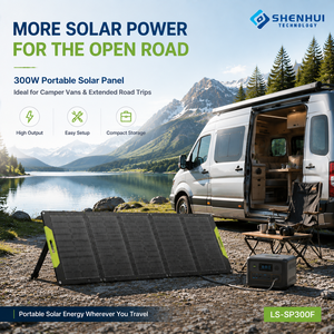 Panneau solaire pliable pour la recharge et le stockage d'énergie, panneau <span class=keywords><strong>photovoltaïque</strong></span> pliable pour l'extérieur, panneau solaire pliable 300w - Product Image 5
