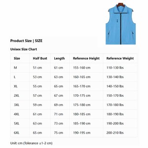 Gilet da Uomo AI-MICH con Logo Personalizzato, Multi-Stile, Senza Maniche, Traspirante e Leggero per <span class=keywords><strong>Lavoro</strong></span>, Attività all'Aperto e Uso Quotidiano - Product Image 4