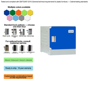 Armoires de rangement en plastique ABS durables, étanches, fabriquées en Chine, armoires de chevet en ABS, armoires de rangement - Product Image 1