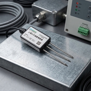 Sensor de Humedad del Suelo Industrial, Sensor de Humedad 0-24% -30~70 ° C RS485 Modbus RTU - Product Image 1