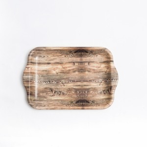 Madera de servir de plástico bandeja de comida - Product Image 2