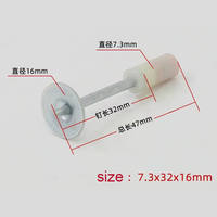Fixation de plafond intégrée à clou de feu de support de taille personnalisable avec clip de plafond