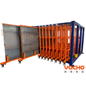 Étagère à roulettes verticale pour le stockage de tôles, robuste et résistante - Product Image 3