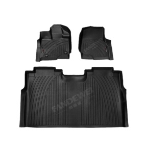 Tapetes de Lujo para Auto, TPE Antideslizantes, Impermeables, 3D, Juego Completo de 3 Tapetes, 5mm de Grosor, para Forester - Product Image 1
