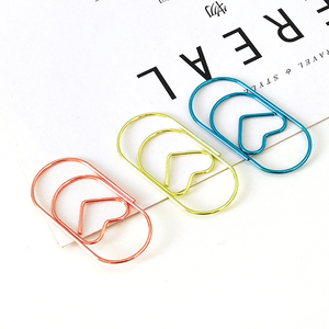 Wholesale Creative Simple <strong>Large</strong> Size Cute Practical Bookmark Push Pin Gold Metal <strong>Paper</strong> <strong>Clips</strong> for School Office Documents - Product Image 3