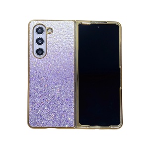 เคสโทรศัพท์ใหม่สำหรับ <span class=keywords><strong>Samsung</strong></span> <span class=keywords><strong>Z</strong></span> Fold <span class=keywords><strong>5</strong></span> Plated Dazzle gradient RAMP สำหรับ <span class=keywords><strong>Samsung</strong></span> Galaxy <span class=keywords><strong>Z</strong></span> Fold <span class=keywords><strong>5</strong></span> <span class=keywords><strong>G</strong></span> ฝาครอบโทรศัพท์ - Product Image 1