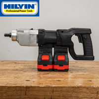 Perceuse à percussion sans balais au lithium HILYIN DL13 1550W, 132 mm, portative, avec moteur central, outils de perçage, vente en gros d'usine