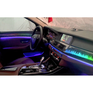 Luz Ambiental Estilo Cinta de 64 Colores para BMW Serie 5 (F18/F10) 2011-2017, Accesorios de Iluminación LED Interior para Automóvil, Kit de Actualización - Product Image 2