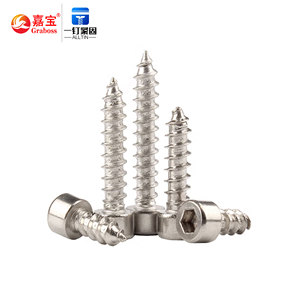 Chất Lượng Cao Thép Không Gỉ Vòng Hình Lục Giác Ổ Cắm Pho Mát Đầu Vít M2 M3 M4 M5 M6 Tự Khai Thác Vít - Product Image 2