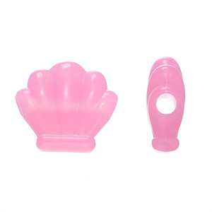 Acrylic <b>Shell</b> Beads With Holes Loose For Jewelry Making DIY Accessories Spring 2024 Yiwu Origin - Product Image 5