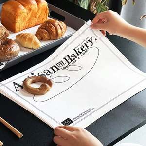 Papier sulfurisé ETpack pour l'emballage des hamburgers, emballage alimentaire personnalisé imprimé, boulangerie, sandwich, biscuit, sushi - Product Image 1