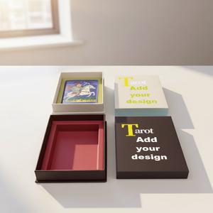 Cartes de divination écologiques en gros, jeu de cartes magiques des constellations, cartes d'astrologie et oracles imprimées dans une boîte à couvercle - Product Image 4