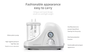 Bomba <span class=keywords><strong>de</strong></span> vacío eléctrica médica, dispositivo portátil <span class=keywords><strong>de</strong></span> succión <span class=keywords><strong>de</strong></span> botella individual - Product Image 3