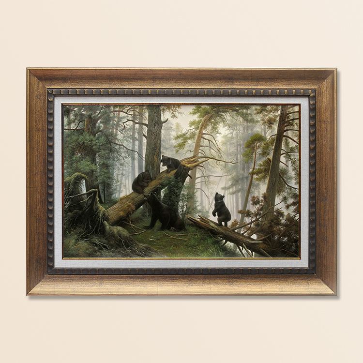 Ivan Shishkin, Matin dans la forêt de pins