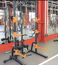 Équipement de fitness, entraîneur fonctionnel C85, multifonctionnel, rack à squats, machine <span class=keywords><strong>Smith</strong></span>, salle de sport - Product Image 5