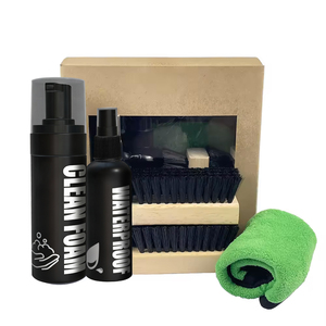 Kit Personalizado de 5 Piezas para el Cuidado del Calzado con Logo de Marca, <span class=keywords><strong>Limpiador</strong></span> para Quitar Manchas de <span class=keywords><strong>Zapatos</strong></span> y Zapatillas Deportivas, para Calzado de Cuero y Gamuza - Product Image 2