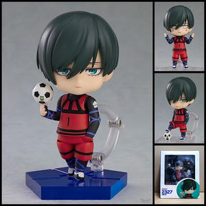 Figurines <span class=keywords><strong>Chibi</strong></span> Isagi Yoichi Nagi Seishiro en PVC, Anime <span class=keywords><strong>Demon</strong></span> <span class=keywords><strong>Slayer</strong></span>, Jouet de collection de dessin animé, Fonction souffleur d'air, Emballage d'origine - Product Image 4