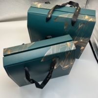 Sac en papier blanc de haute qualité Impression de logo personnalisée avec poignée Boîte en papier cadeau pour l'emballage Différentes tailles