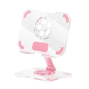Acrylic Phone Tablet Stand <b>Rotatable</b> Base <b>Desk</b> Mount For Mobile Learning Watching - Product Image 1