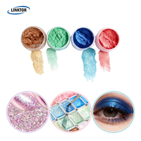 Paillettes cosmétiques de qualité supérieure, poudre de mica pour fards à paupières, pigment, 24 couleurs pour gloss à lèvres, perle pour ongles