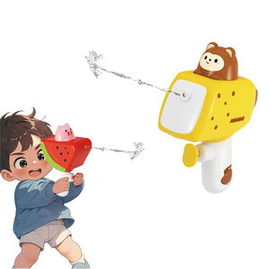 Jouets d'été pour enfants : pistolets à eau en plastique mignons en forme de banane, pastèque et orange pour jeux de plein air - Product Image 5