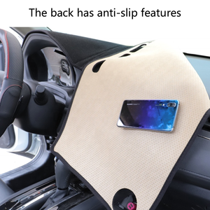 Pour Citroën C4 Quatre <span class=keywords><strong>DS4</strong></span> 2011-2018, couvre-tableau de bord de voiture, accessoires auto, couvre-tableau de bord de voiture avec fonction antidérapante - Product Image 5