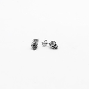 Yunnique – boucles d'oreilles en forme de crâne, en argent tibétain, en acier inoxydable 316, Style Punk Rock, bijoux à la mode pour hommes et femmes - Product Image 5