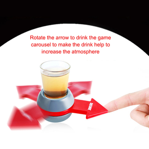 Giratorio the shot arrow, herramienta creativa para vino, accesorios para bar KTV, giradiscos con puntero divertido para fiesta, giratorio para juego <span class=keywords><strong>de</strong></span> bebidas - Product Image 3