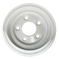 Nouvelle roue de chariot de golf en acier blanc |   8x7 |   -2 Décalage |   Motif de boulons 4x101,6 mm |   Certifié DOT/TUV/CE/BUREAU VERITAS
