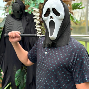 Polo de Golf Personalizado de Alta Calidad y Cómodo para Hombre, Polo de Golf de Poliéster y Elastano, Camiseta de Halloween para Hombre - Product Image 2