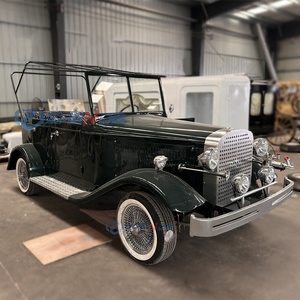 Voiture électrique classique noire vintage / Voiture rétro classique de haute qualité 5 places / Voiture vintage rétro antique 5 places à vendre - Product Image 4