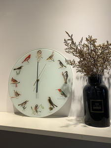 Horloge <span class=keywords><strong>murale</strong></span> Offres Spéciales avec son d'oiseau Horloge coucou avec mouvement pour maison - Product Image 4