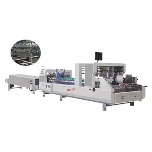 ZH-700G 380V Folder Gluer Crash Lock Bottom Paper Automatic 3 Point Folder Gluer Machine