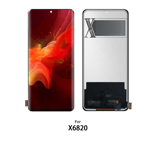 XJE Factory Mobile Phone Lcd 6.63'' Touch Screen for INFINIX X6820 INCELL Lcd Screen Touch Digitizer Assembly Replacement Parts