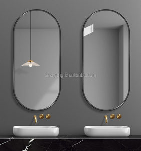 Elegant <strong>Vintage</strong> 50*70cm Decorative <strong>Mirror</strong> Glass Aluminum Alloy Frame Wholesale Classic Runway Explosion-proof <strong>for</strong> Wall - Product Image 6