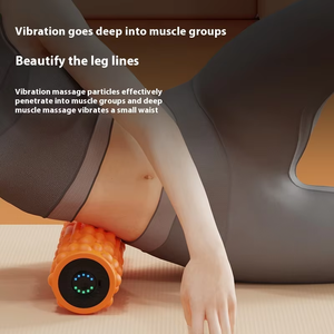 Rodillo de espuma eléctrico recargable de alta potencia para atletas y entusiastas del fitness Vibradores con terapia de tejido profundo - Product Image 5
