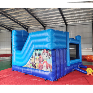 Castillo inflable comercial de dibujos animados para perros, gorila inflable para niños con tobogán y área de salto para alquiler de fiestas - Product Image 5