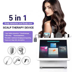 5 in 1 Digital Hair Microscope Scalp Analyzer Large Screen Detection Scalp <b>Massage</b> Hair Care <b>Machine</b> - Product Image 2
