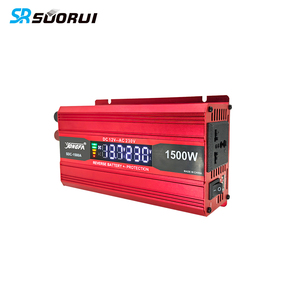 Inversor de Corriente YONGFA 12v 220v <span class=keywords><strong>1500w</strong></span> 1000va, Onda Sinusoidal Modificada, Pantalla LCD, Inversores Solares, <span class=keywords><strong>Microinversor</strong></span>, Convertidor de Potencia - Product Image 4